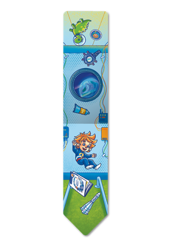 Магнитная закладка с Чевостиком «Полёты в космос»