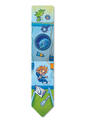 Магнитная закладка с Чевостиком «Полёты в космос»