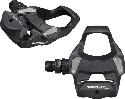 Контактные шоссейные педали Shimano PD-RS500 с шипами (черный)