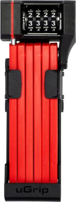 Замок Abus Bordo uGrip 5700C, кодовый 4 разряда, складной 800 мм (красный)