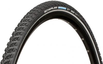 Велопокрышка антипрокольная Schwalbe Marathon GT 365 28" (700x38C (40-622) стальной)