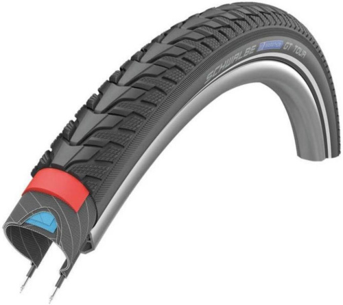 Велопокрышка антипрокольная Schwalbe Marathon GT 365 26" (26x2.0" (50-559) стальной)