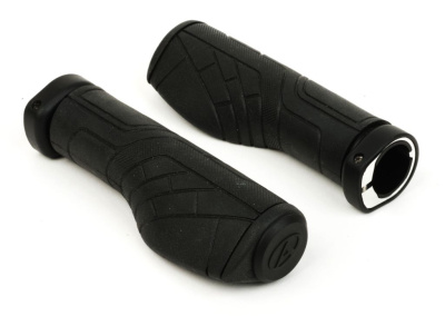 Эргономичные грипсы с фиксатором Author Ergo R35 (черный 130 мм)