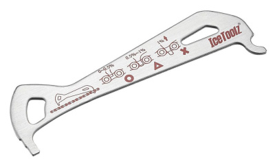 Цепеметр механический IceToolz Chain Checker 62C (серебристый)