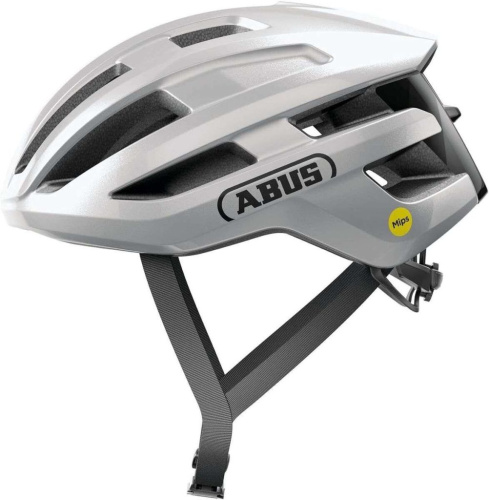Шлем Abus Road Powerdome MIPS (серебристый 54 - 58 см)