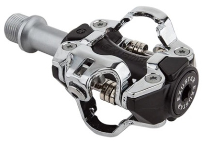 Контактные MTB педали Exustar E-PM211 SPD с шипами (черный)