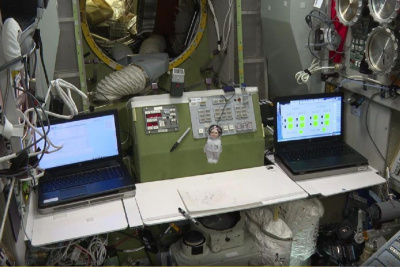 Детский символ из Якутии вернулся на Землю вместе с легендарными космонавтами / ЯСИА   