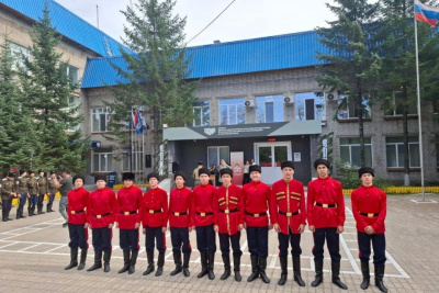 Юные казаки из Якутии прошли отборочный этап на военно-спортивную игру «Казачий сполох» / ЯСИА   