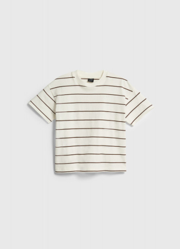 Футболка в полоску для мальчиков, Бежевый