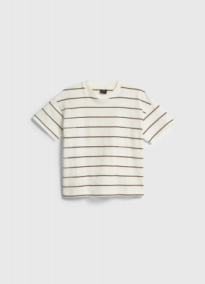 Футболка в полоску для мальчиков, Бежевый