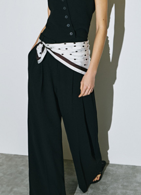 Женский платок, Белый