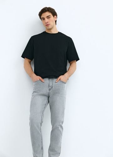 Зауженные джинсы Slim, Серый