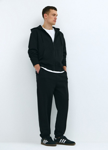 Трикотажные джоггеры, Черный