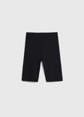 Трикотажные шорты для девочек, Черный