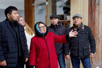 В здании Центра духовной культуры «Арчы Дьиэтэ» Якутска впервые проводится капитальный ремонт / ЯСИА Якутск Якутск Республика Саха (Якутия)