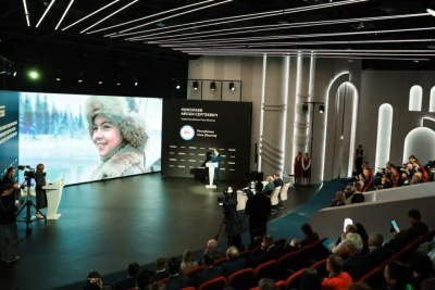 Айсен Николаев представил в Москве проект создания национального центра «Россия» в Якутии / ЯСИА   