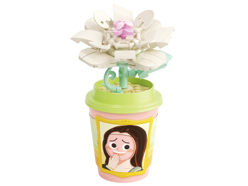 DK021-5 Конструктор Арт-стакан: Жасмин