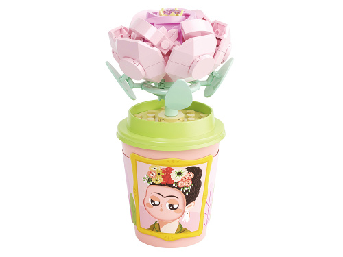 DK021-4 Конструктор Арт-стакан: Роза