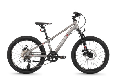 Детский велосипед Maxiscoo 7Bike 20, год 2026, цвет Серый