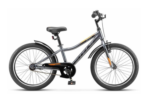 Детский велосипед Stels Turbo 210 VC 20, год 2026, цвет Серый