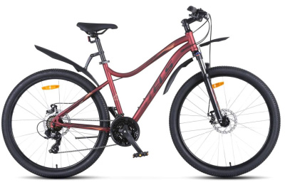 Женский велосипед Stels Miss 710 MD 27.5, год 2026, цвет Красный, ростовка 16