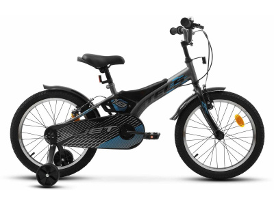 Детский велосипед Stels Jet 18, год 2026, цвет Серый