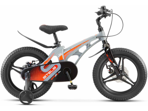 Детский велосипед Stels Galaxy Pro 16, год 2025, цвет Серый