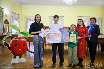 Семья из Якутска победила на «ОТОН.фесте» и получила сертификат на путешествие в 300 тысяч рублей / Нарыйа Пахомова Якутск Якутск Республика Саха (Якутия)