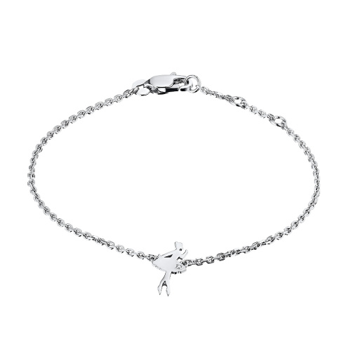 Браслет из серебра с бриллиантом э0601бр04202432