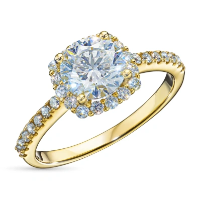 Кольцо из желтого золота э0312кц08191300