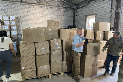 Подарки для бойцов СВО доставили в опорный пункт Якутии / ЯСИА   