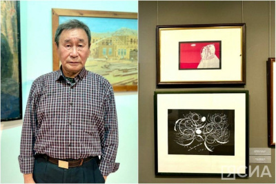 Выставка первого юкагирского художника Курилова открылась в Якутске / Саина Титова Якутск Якутск Республика Саха (Якутия)