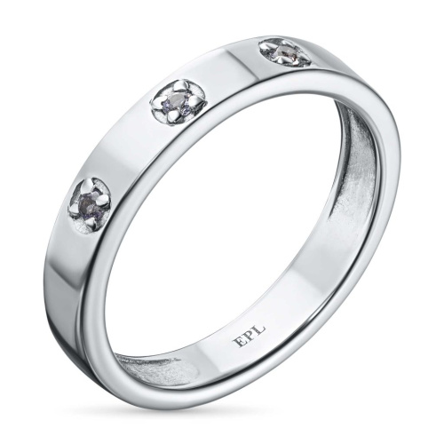 Кольцо из серебра с танзанитами э0608кц04220476