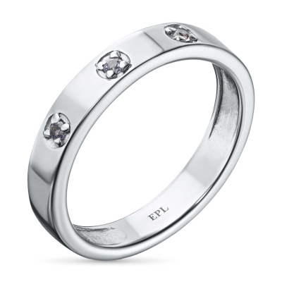 Кольцо из серебра с танзанитами э0608кц04220476