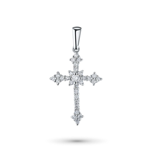 Подвеска из белого золота с бриллиантами э4701пд12171500