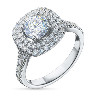 Кольцо из белого золота э4712кц02186300