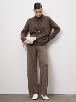 Свитер женский из пуха яка 5138 меланж