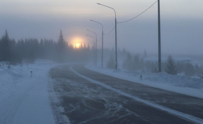 В Якутии продлили ограничение движения большегрузов на автодороге «Лена» / ЯСИА   Республика Саха (Якутия)