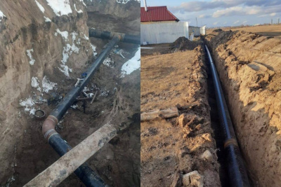 Компания «Сахатранснефтегаз» проводит работы по газификации микрорайона Тускул Якутска / ЯСИА Якутск Якутск Республика Саха (Якутия)