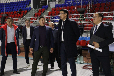 Сергей Местников проверил ход подготовки к Международному соревнованию памяти Дмитрия Коркина в Я... / Дьулустаан Сергеев Якутск Якутск Республика Саха (Якутия)