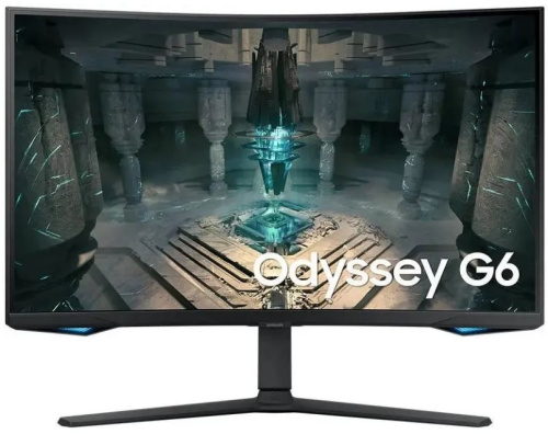 Монитор 31,5" Samsung Odyssey G6 S32BG650EMXUE 2560*1440, VA, 16:9, 350cd, 2500:1, 178гр/178гр, FreeSync Premium Pro HDMI, DP, 240Hz, HAS, Pivot, USB
