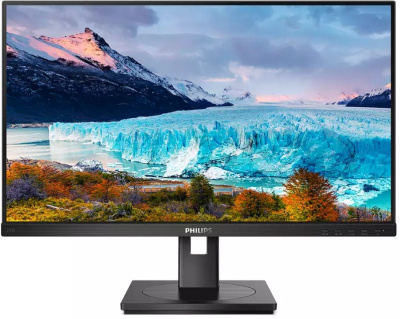 Монитор 23.8'' Philips 243S1 (00/01) 1920x1080 75Гц 16:9 4ms HDMI DP USB-C 4*USB3.2 RJ45 50M:1 1000:1 178/178 250cd HAS Pivot Tilt Swivel Speakers Bla
