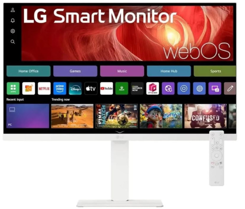 Монитор 31,5" LG 32U850SA-W 3840x2160, LED, 16:9, IPS, 5ms, 400cd, 1000:1, 178гр/178гр, HDMI, USB, 60Hz, white