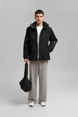 Куртка из мембранной ткани со съемной флисовой под