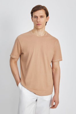 Футболка из хлопка с коротким рукавом