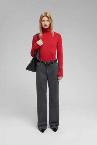 Водолазка прямого кроя