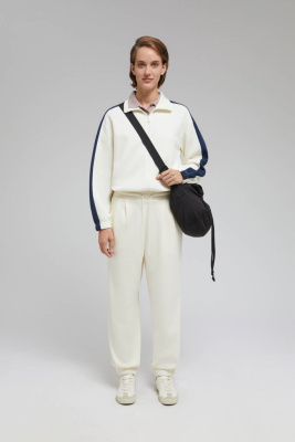 Толстовка из хлопка с лампасами