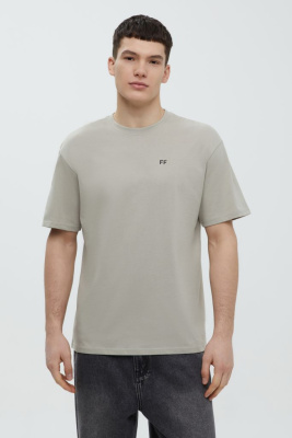 Футболка из хлопка с принтом