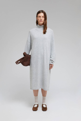 Вязаное платье с шерстью и кашемиром