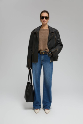 Джинсы wide leg fit женские